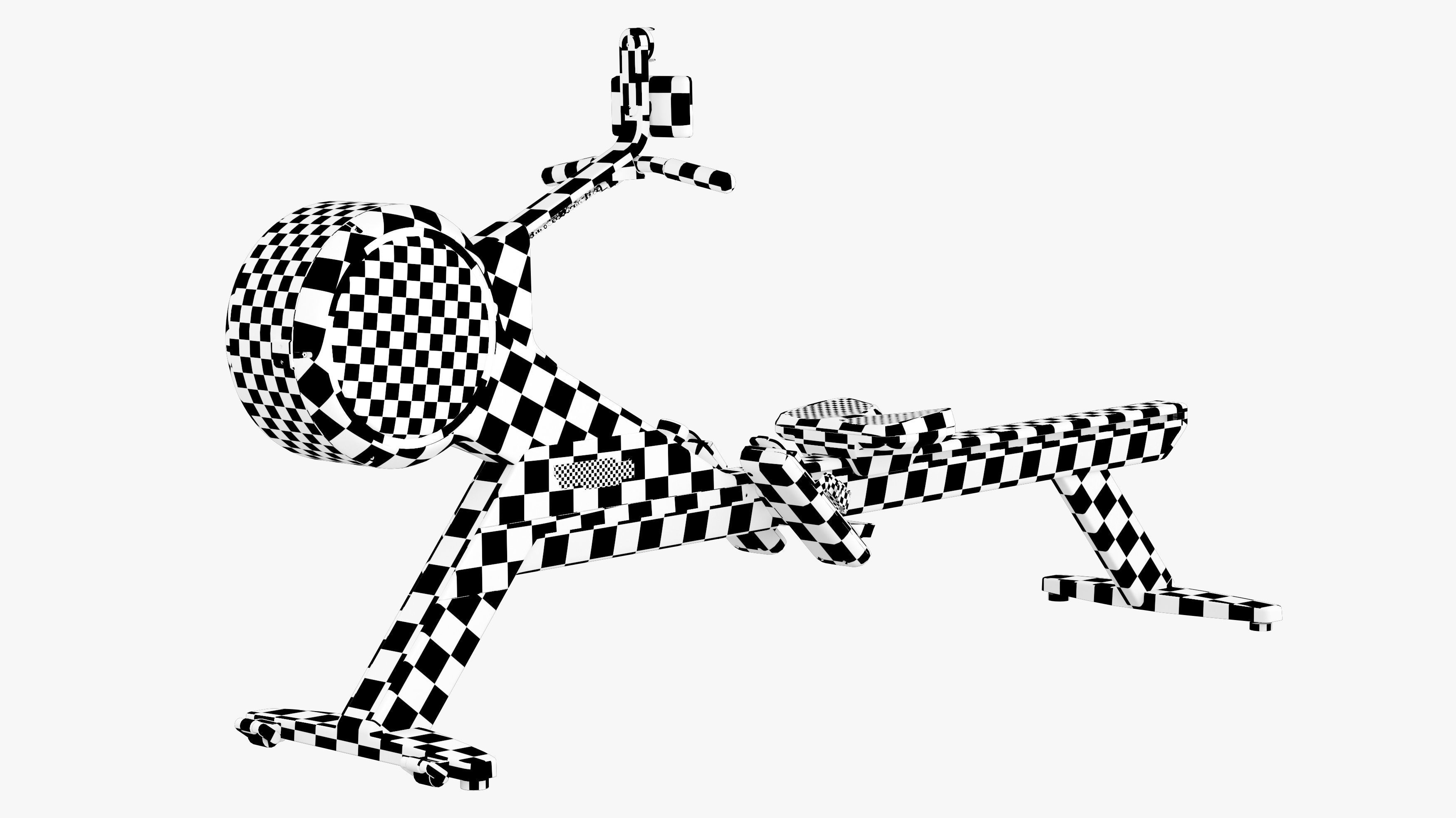 Technogym SkillRow 3D model_18