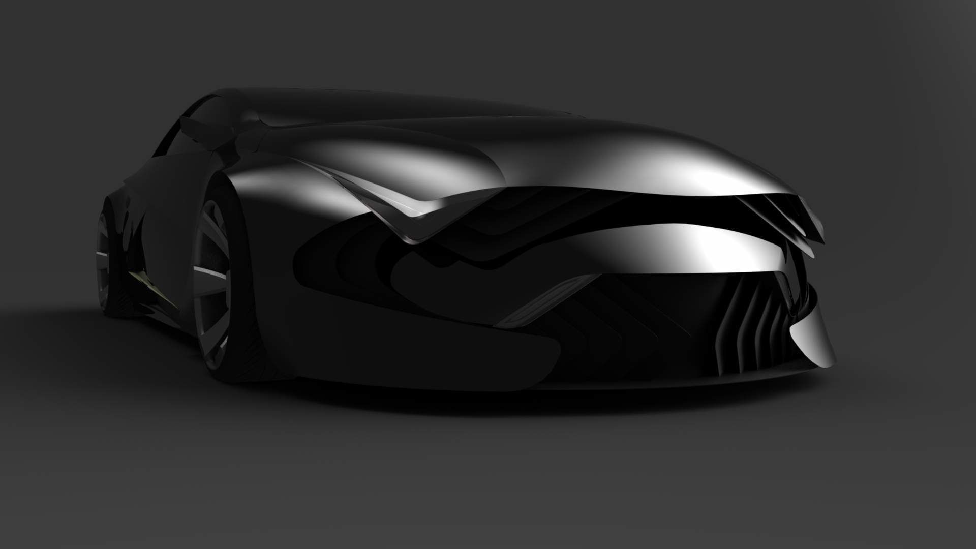 Ford concept 3D model_5