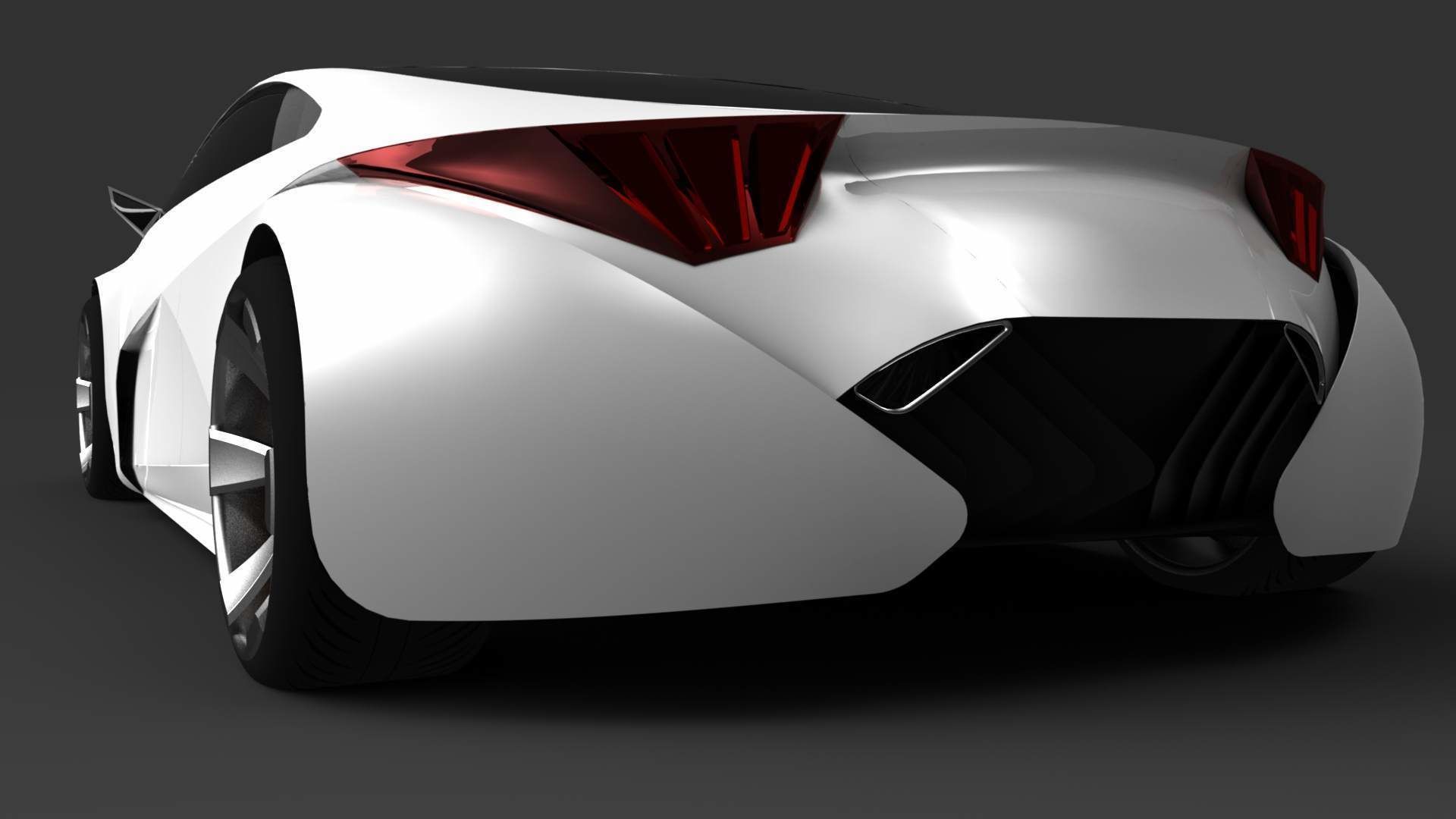 Ford concept 3D model_6