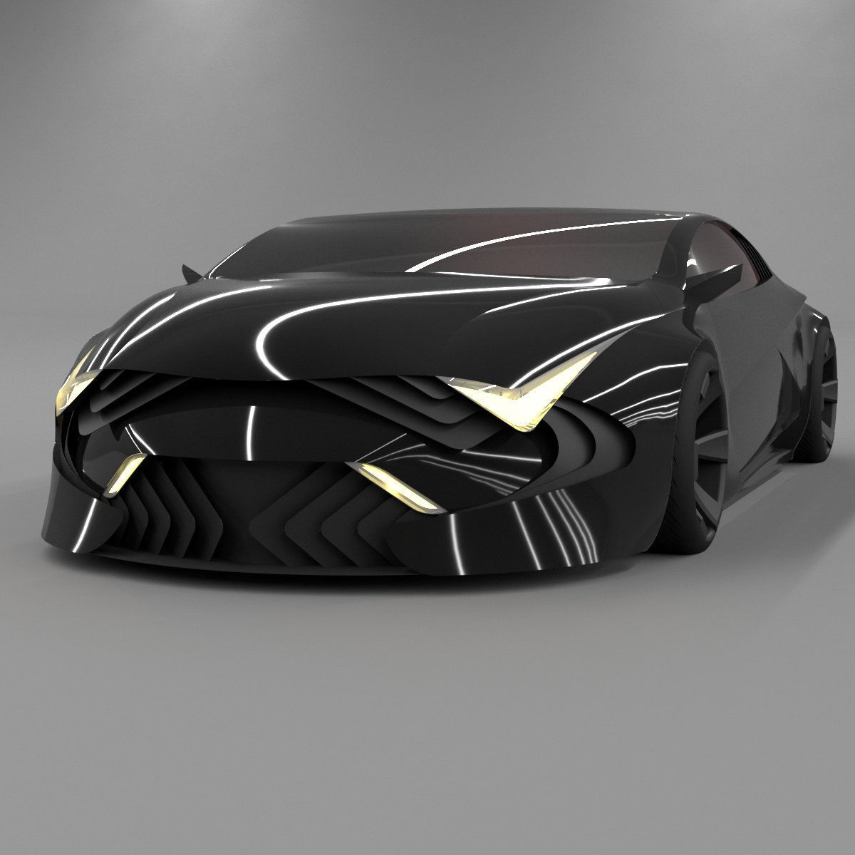Ford concept 3D model_1