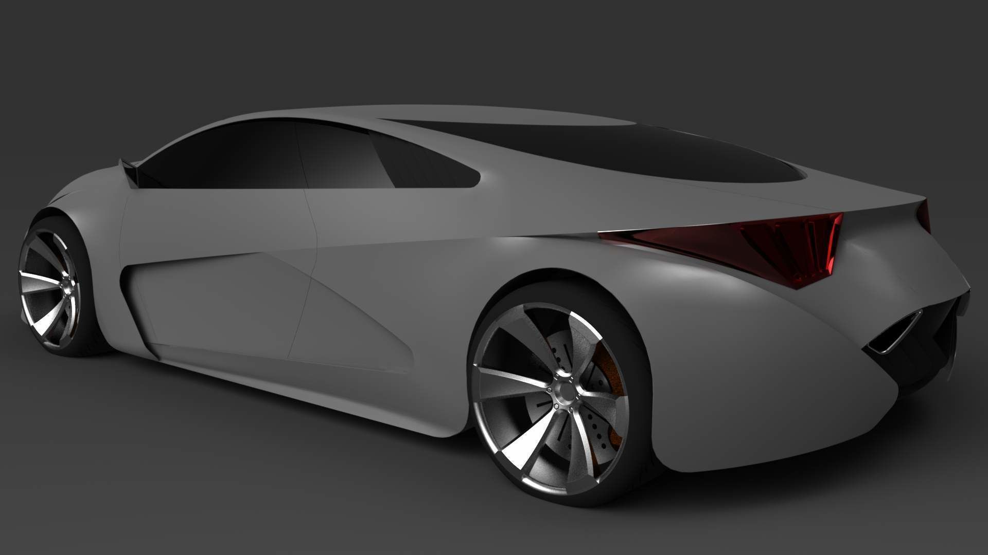 Ford concept 3D model_8