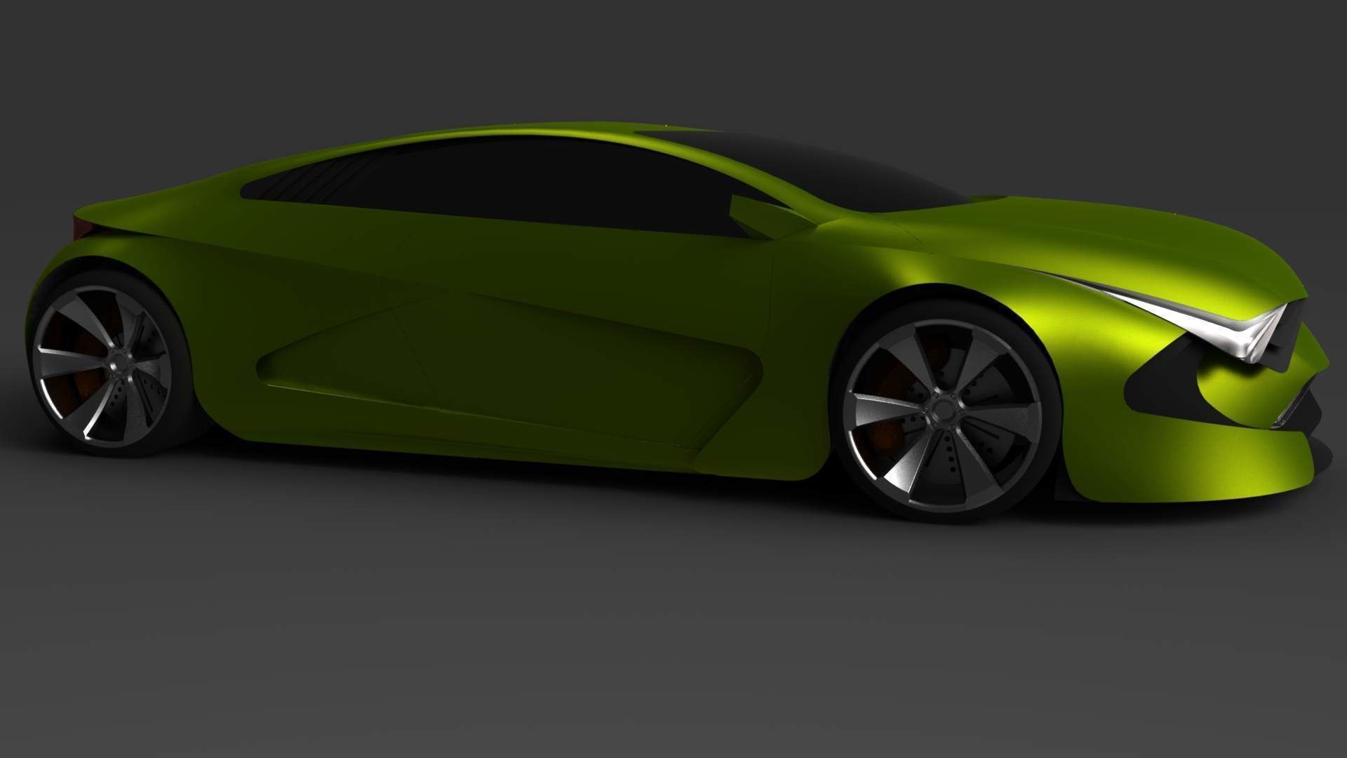 Ford concept 3D model_2