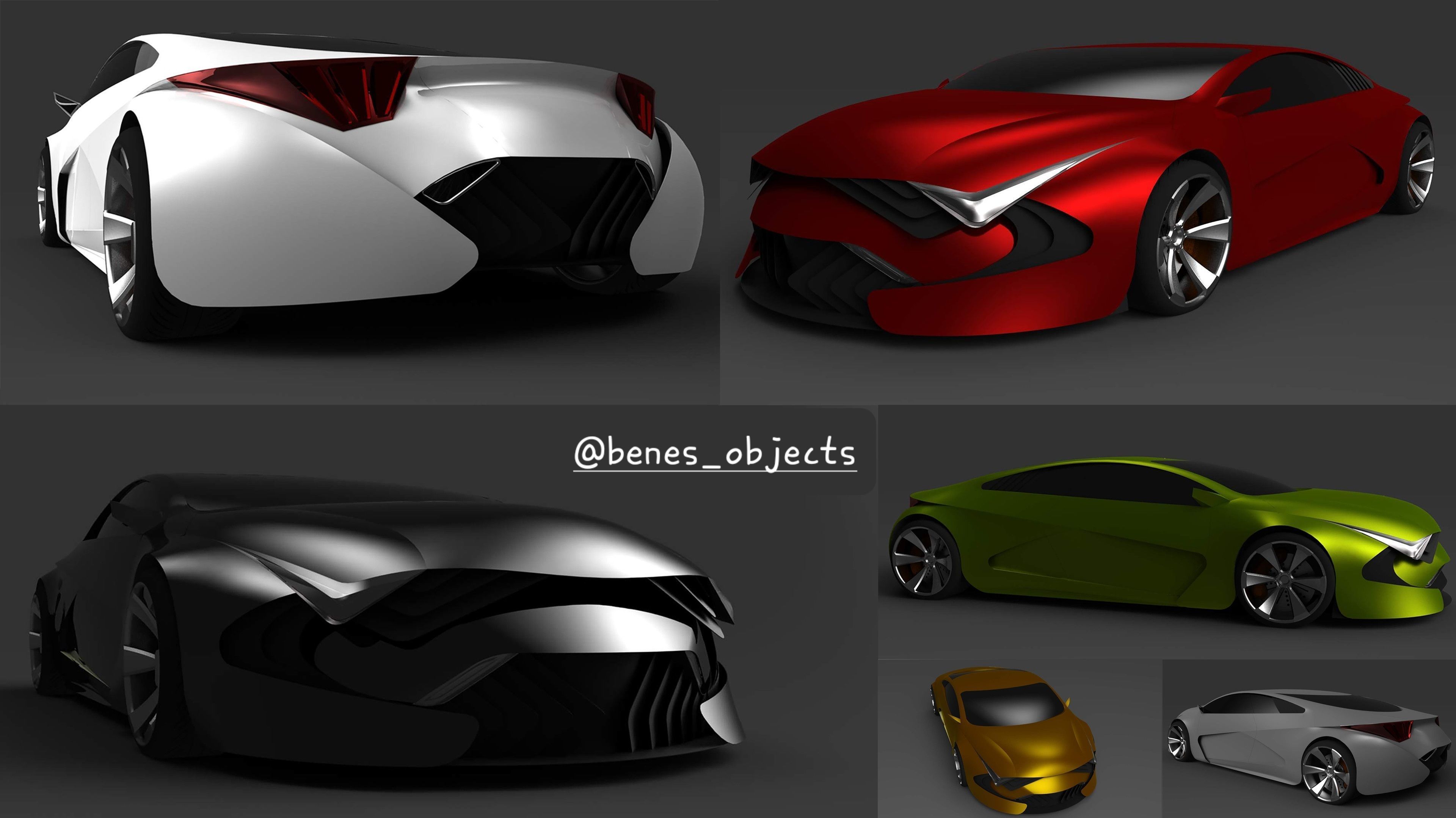 Ford concept 3D model_9