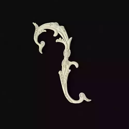 Central decor ornament for furniture