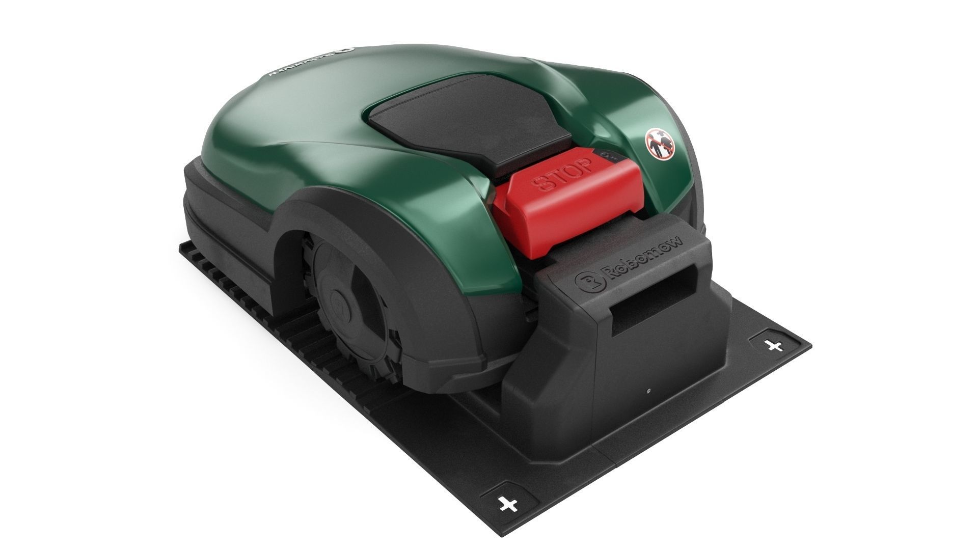 Robot Lawn Mower Robomow RK4000 Pro with charger 3D model_7
