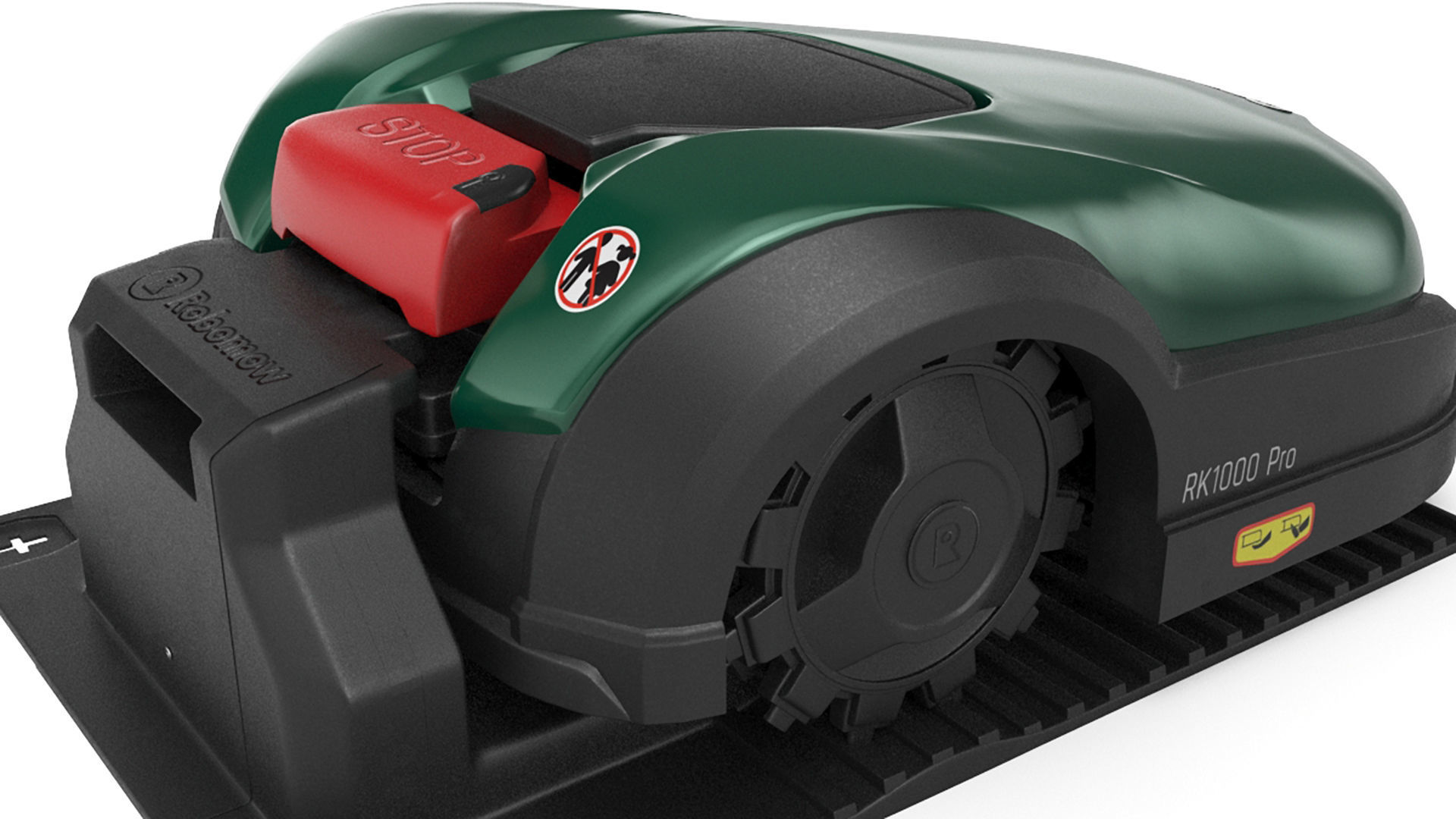 Robot Lawn Mower Robomow RK4000 Pro with charger 3D model_9