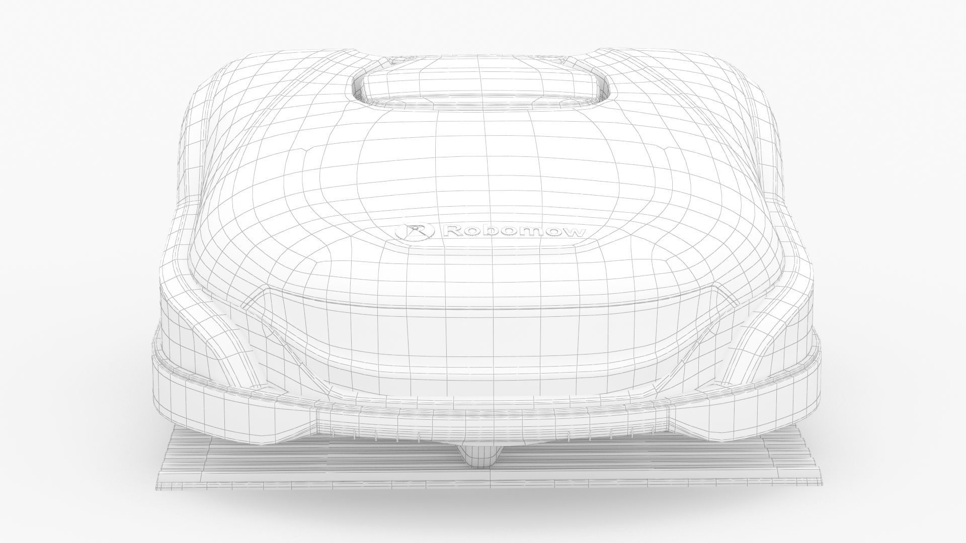 Robot Lawn Mower Robomow RK4000 Pro with charger 3D model_6