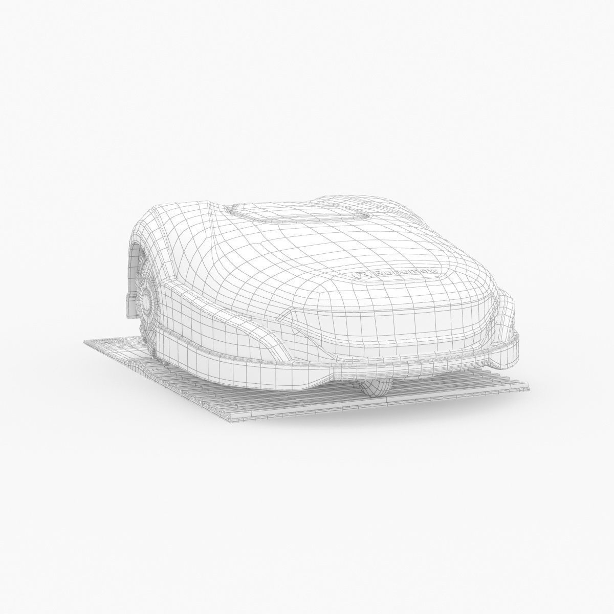 Robot Lawn Mower Robomow RK4000 Pro with charger 3D model_14