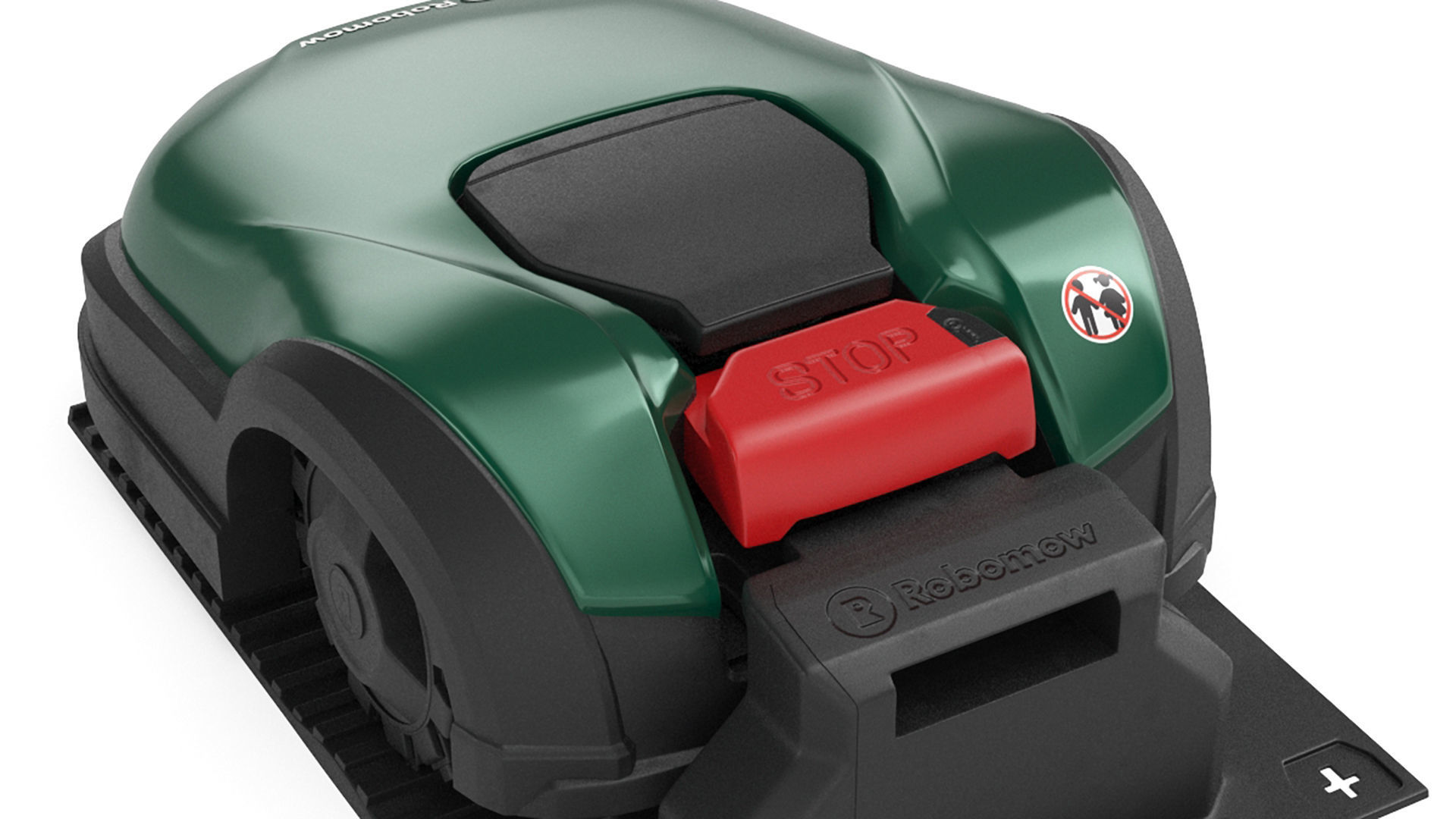 Robot Lawn Mower Robomow RK4000 Pro with charger 3D model_11