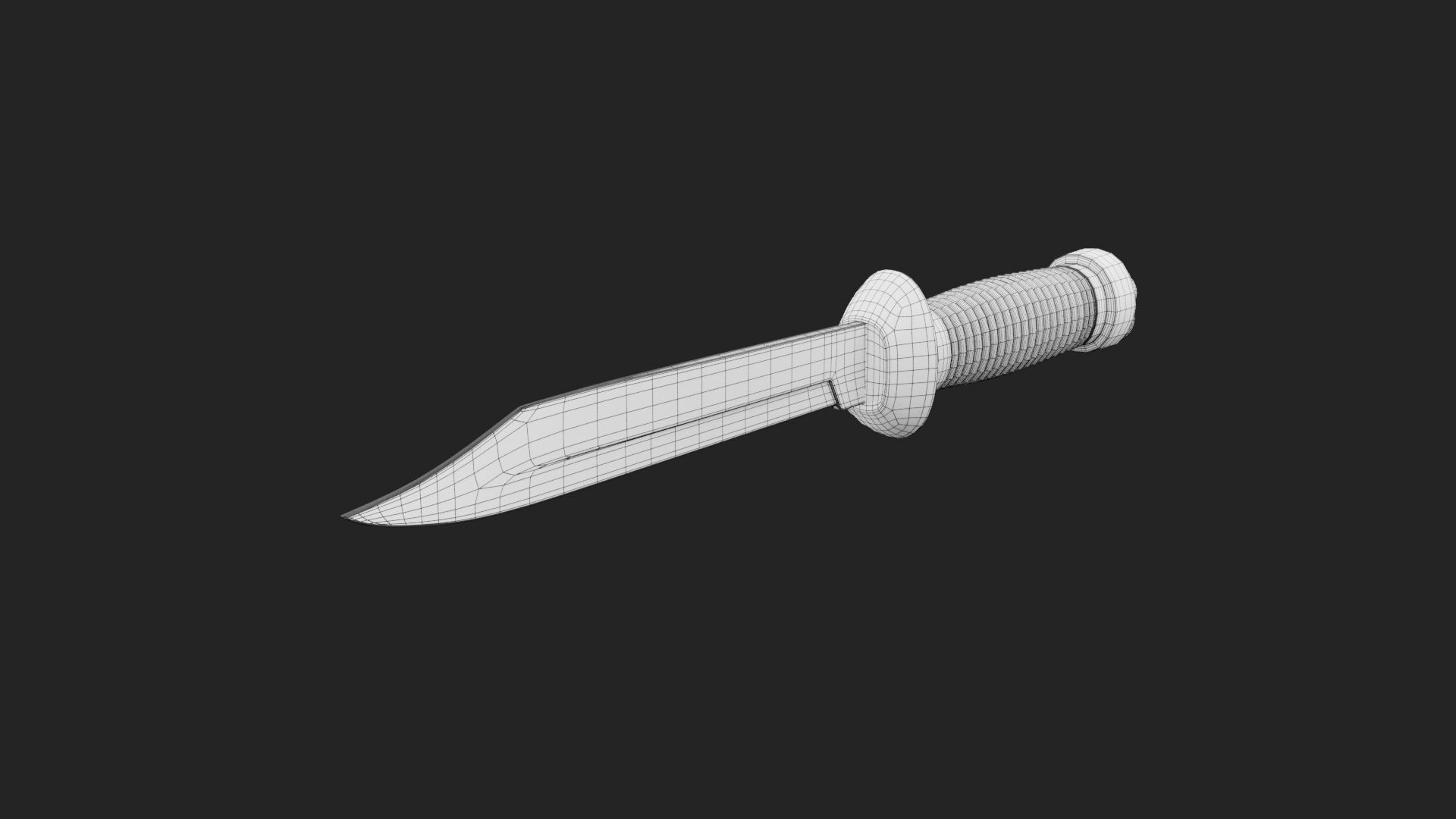 Knife K7 3D print model_7