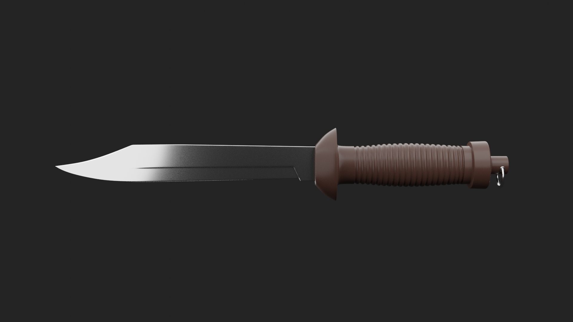 Knife K7 3D print model_3