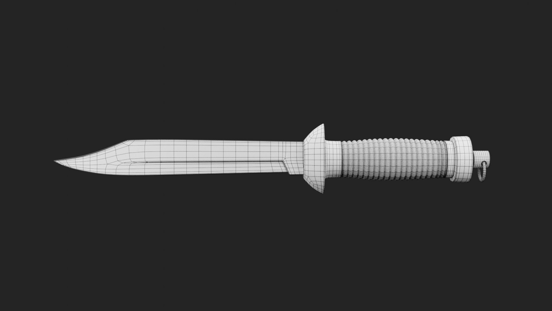 Knife K7 3D print model_8