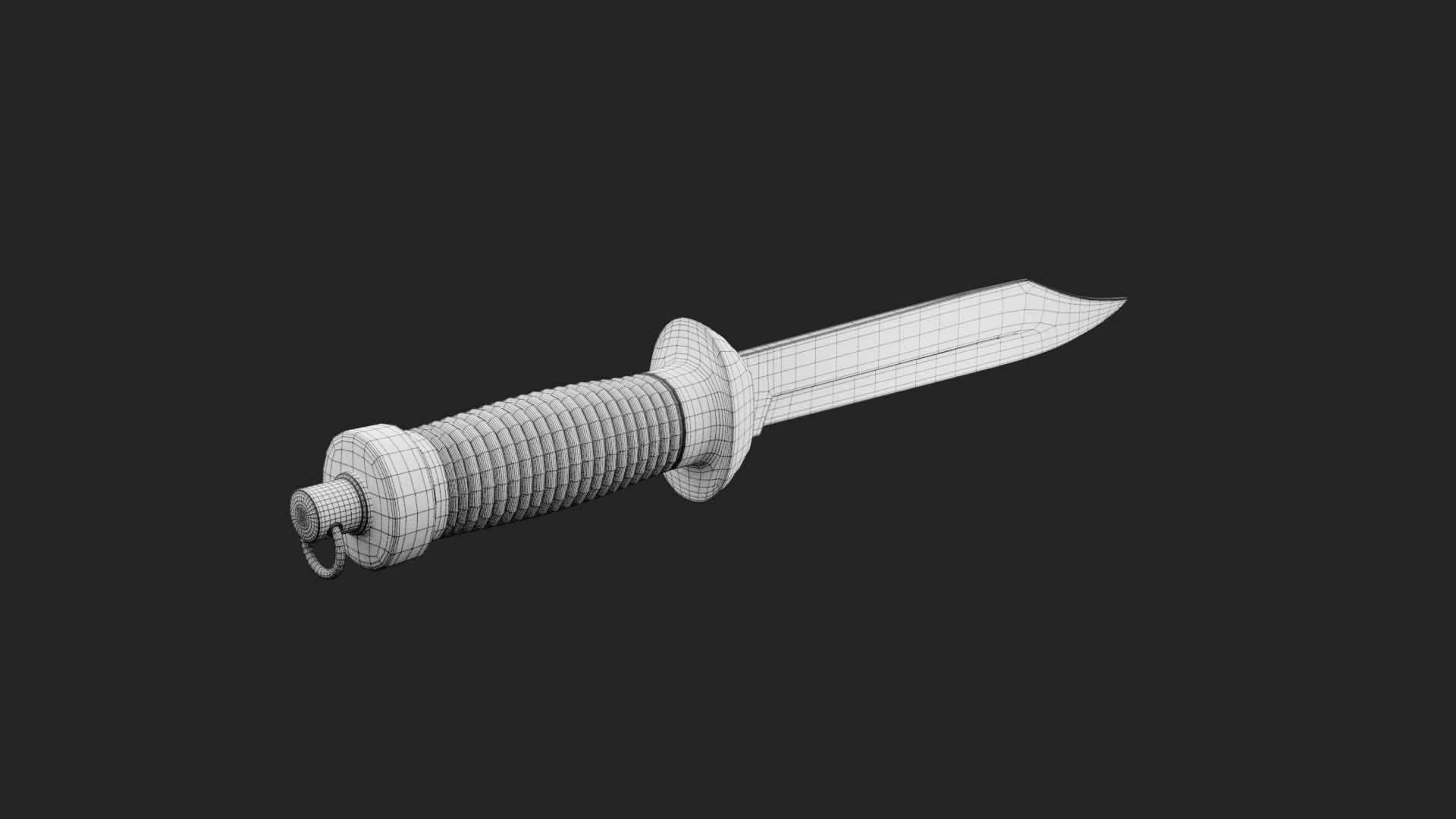 Knife K7 3D print model_9