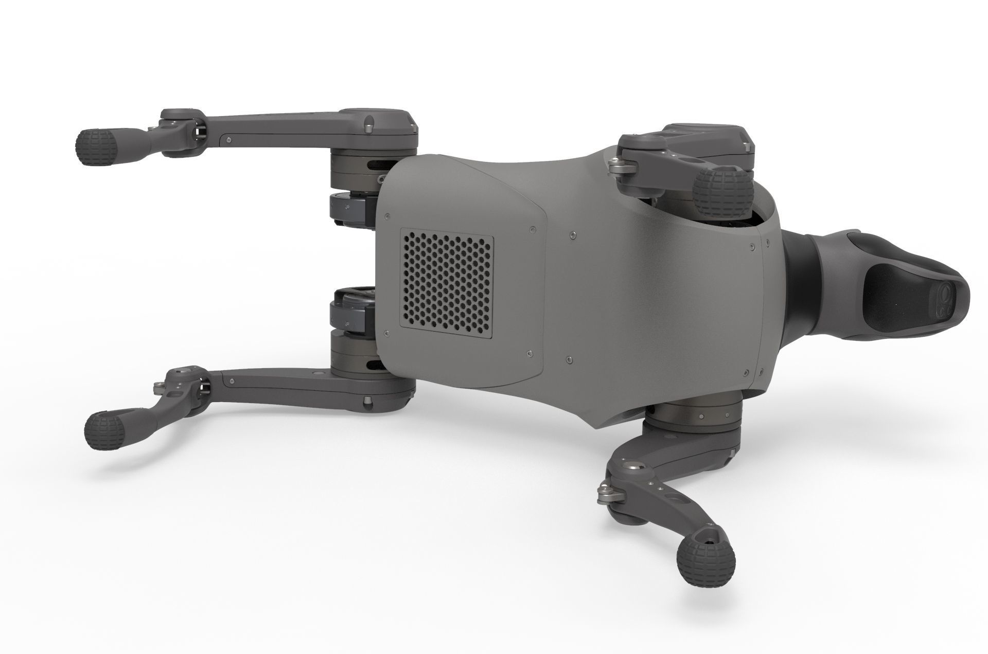 Cyber  Robot dog 3D model_18