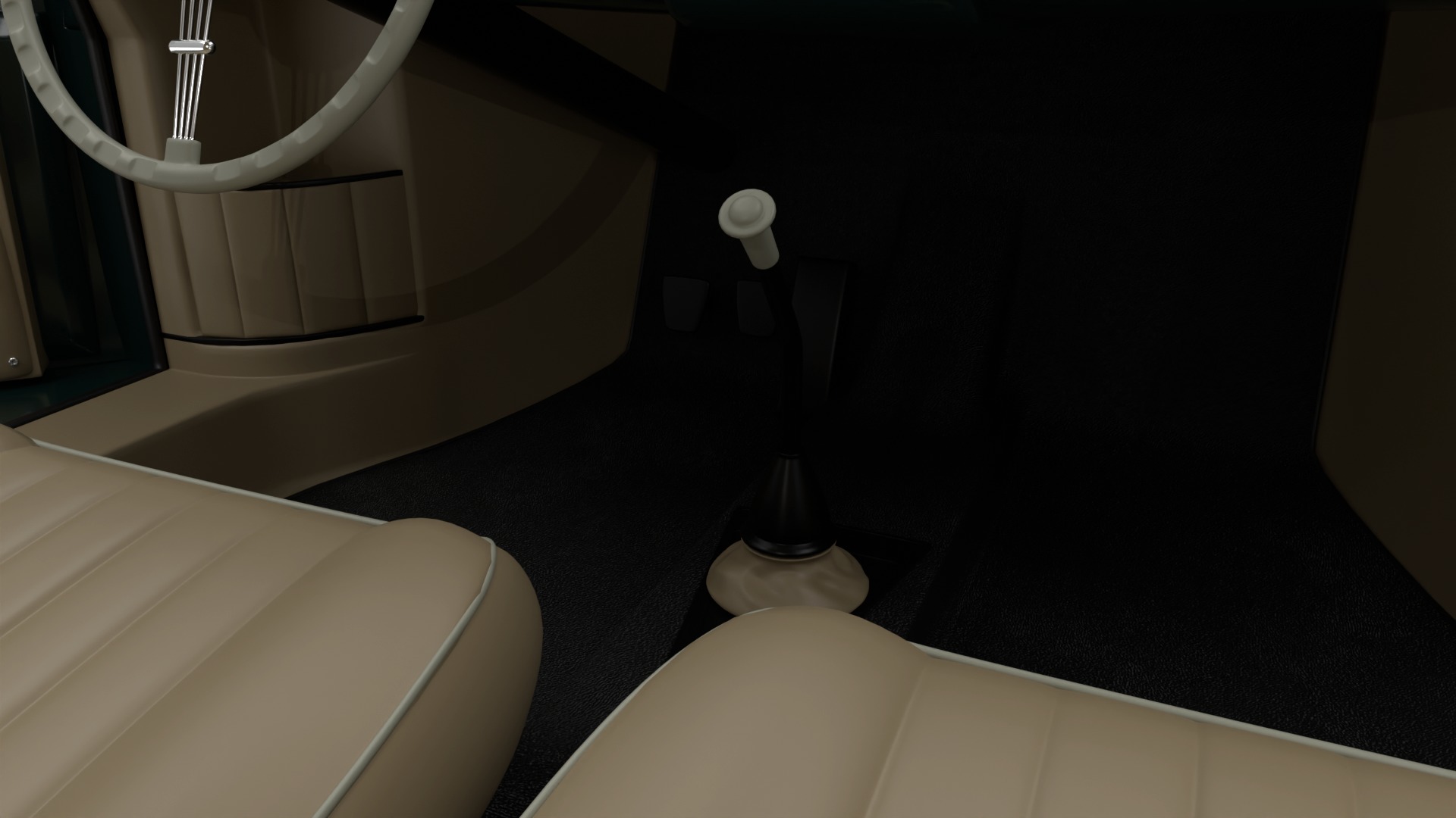 Porsche 356 2 Coupe 1948 HQ 3D model_25