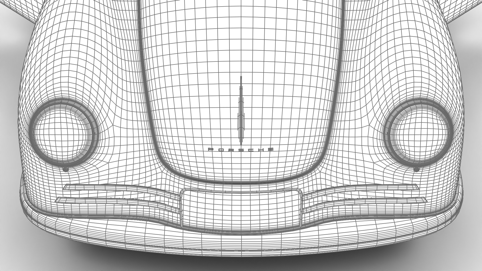 Porsche 356 2 Coupe 1948 HQ 3D model_44