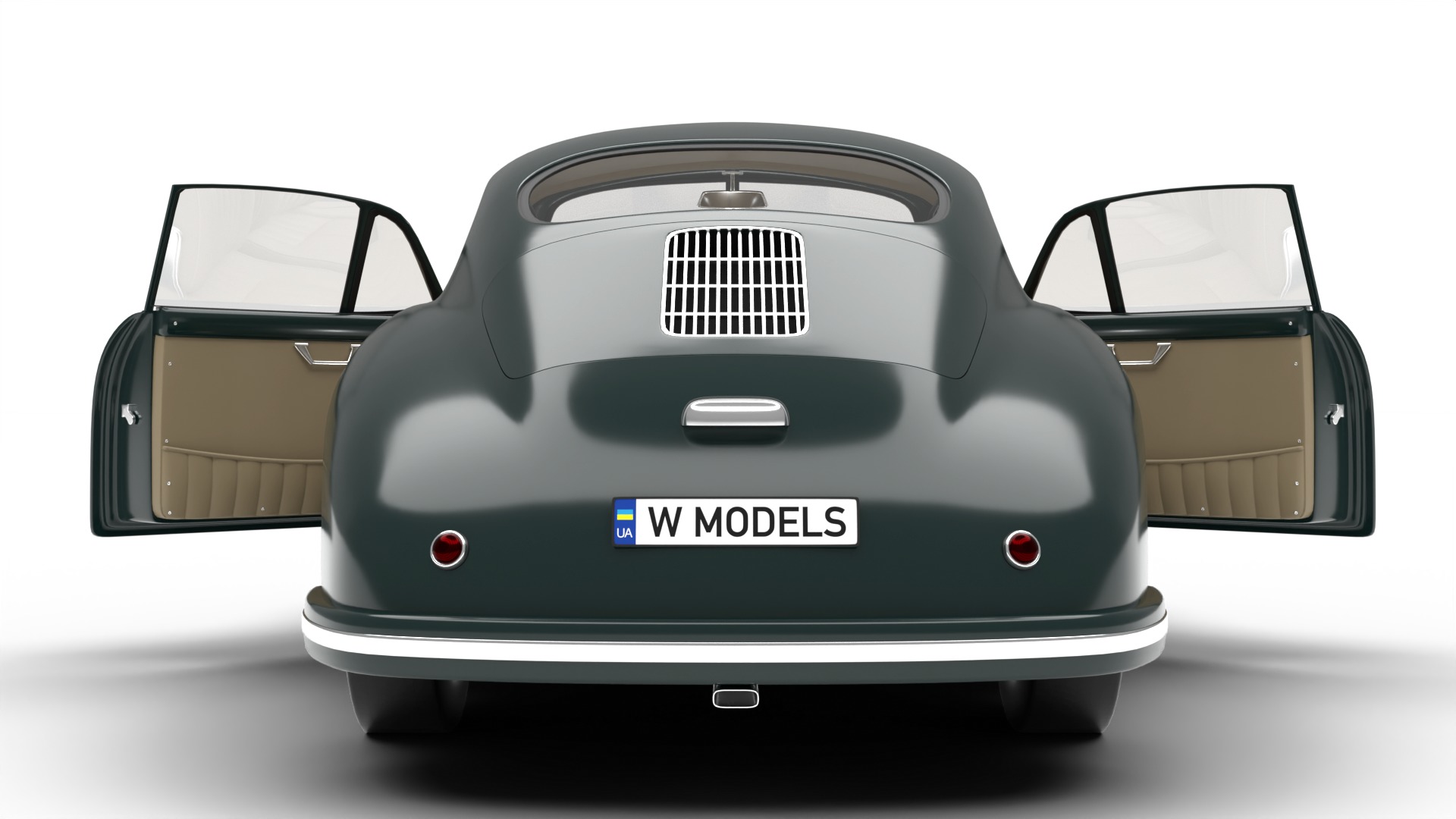Porsche 356 2 Coupe 1948 HQ 3D model_13