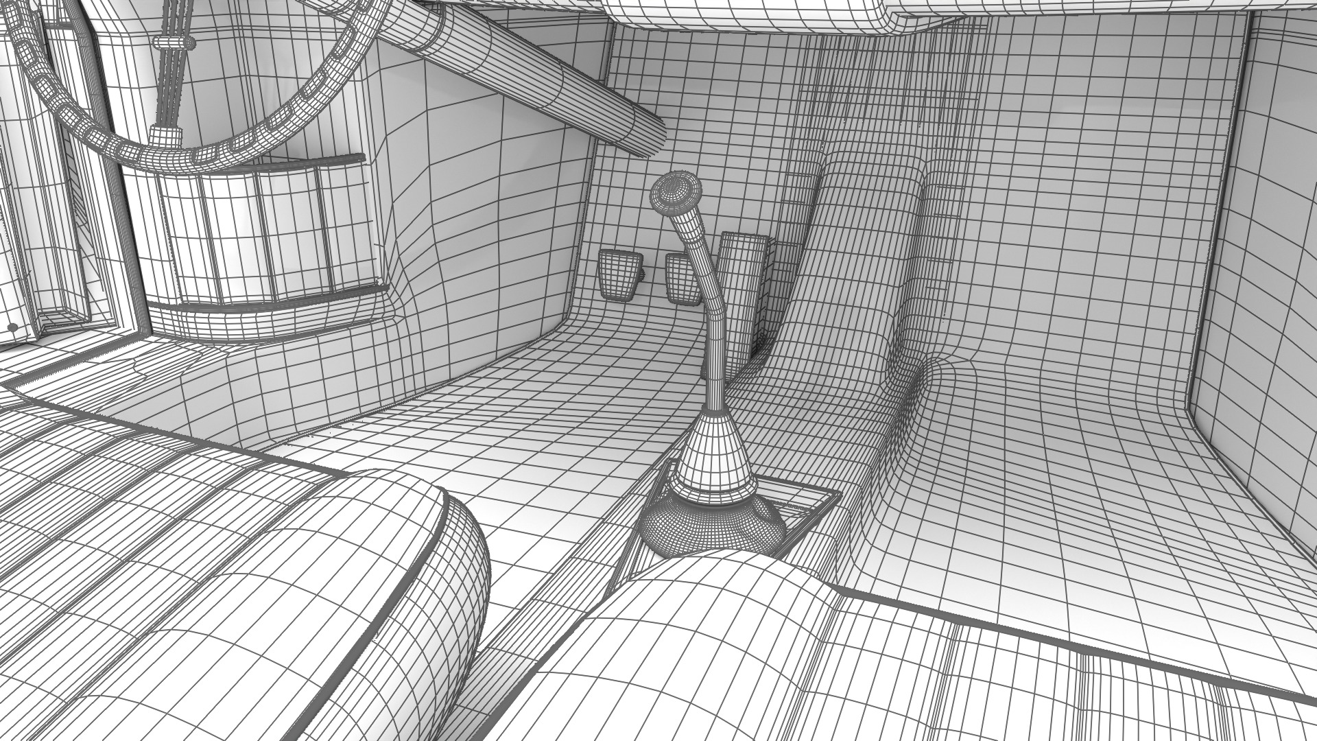 Porsche 356 2 Coupe 1948 HQ 3D model_50