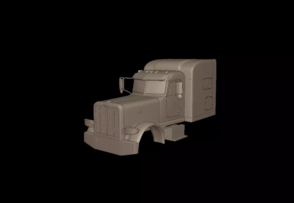 2020 PETERBILT 389 TRUCK 3D PRINT MODEL 3D print model_0