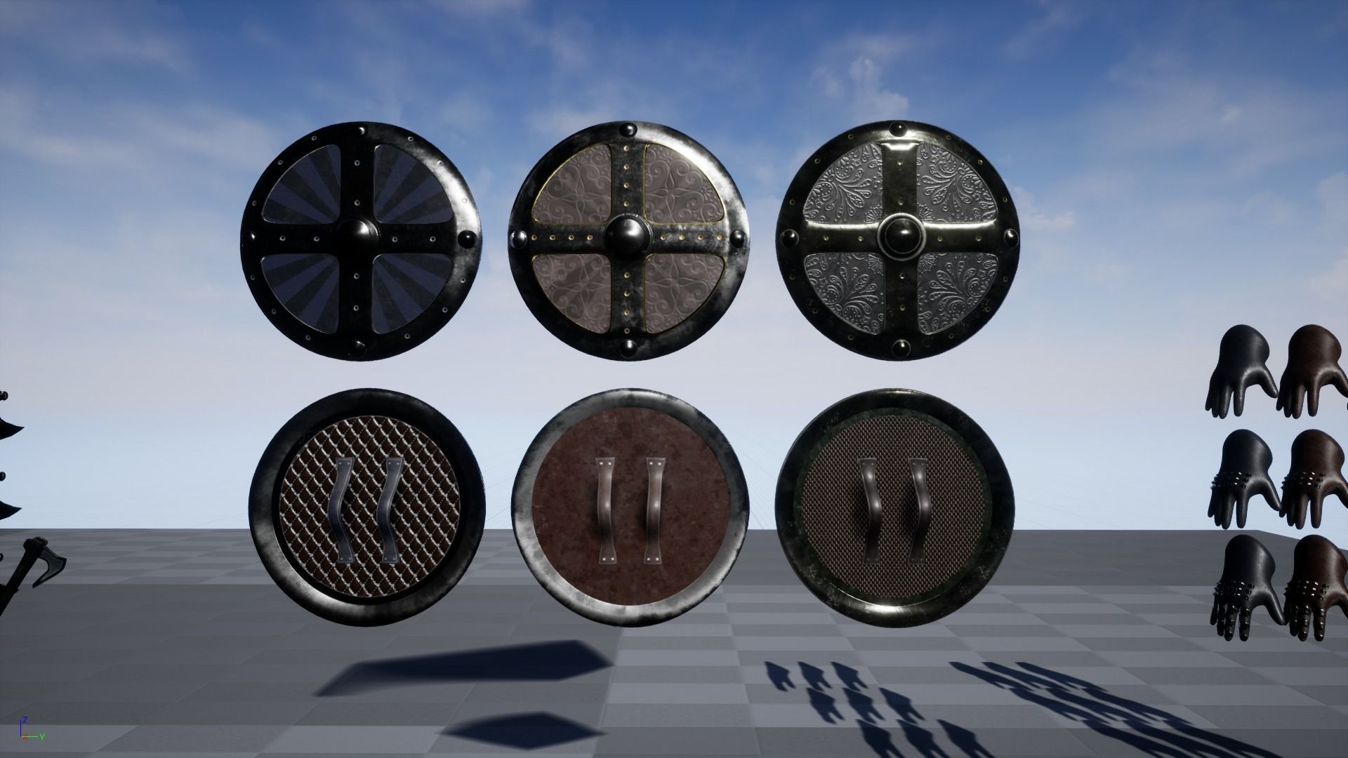 TAB Medieval Knight - 7 Low-poly 3D model_29