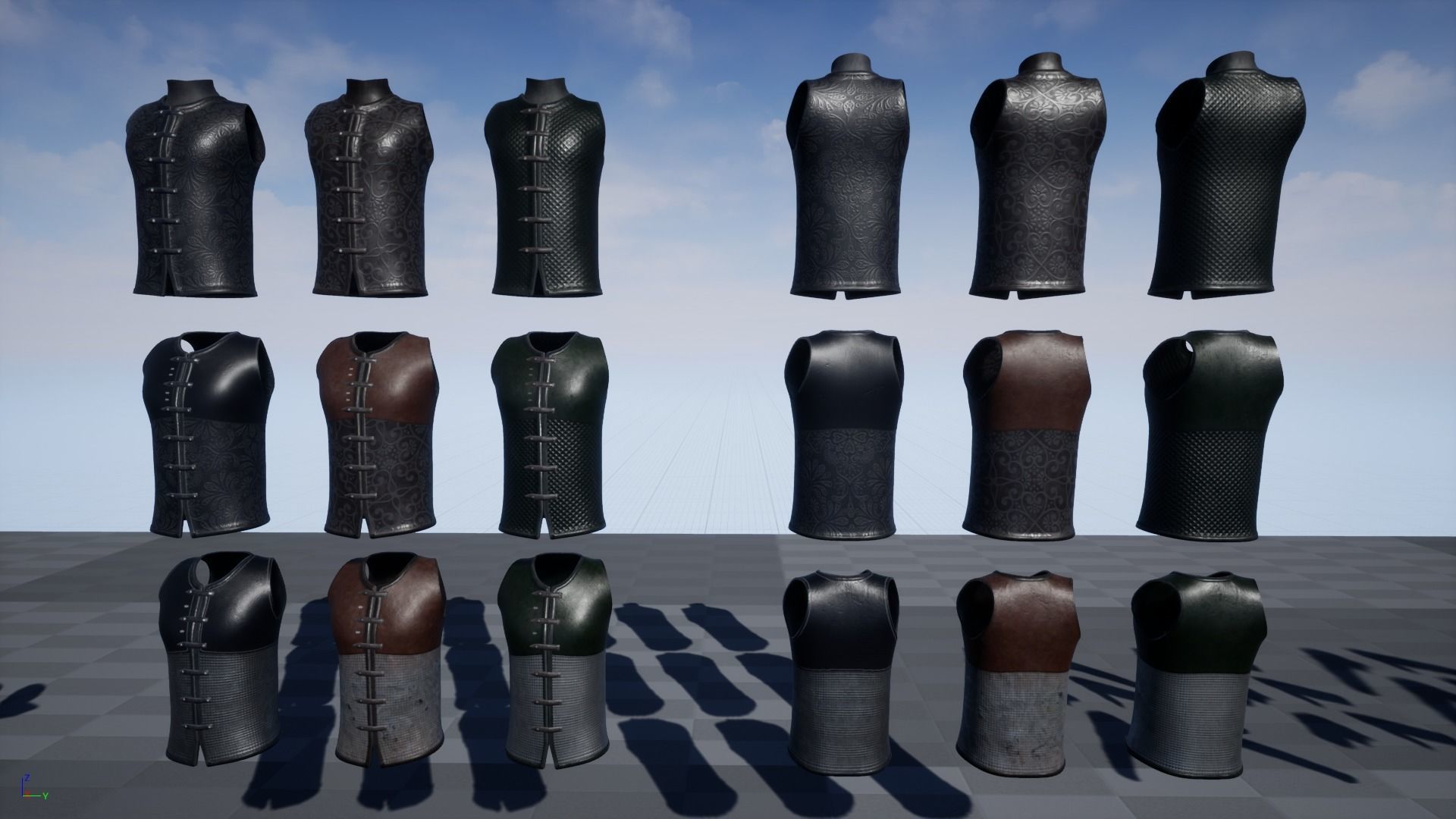 TAB Medieval Knight - 7 Low-poly 3D model_19