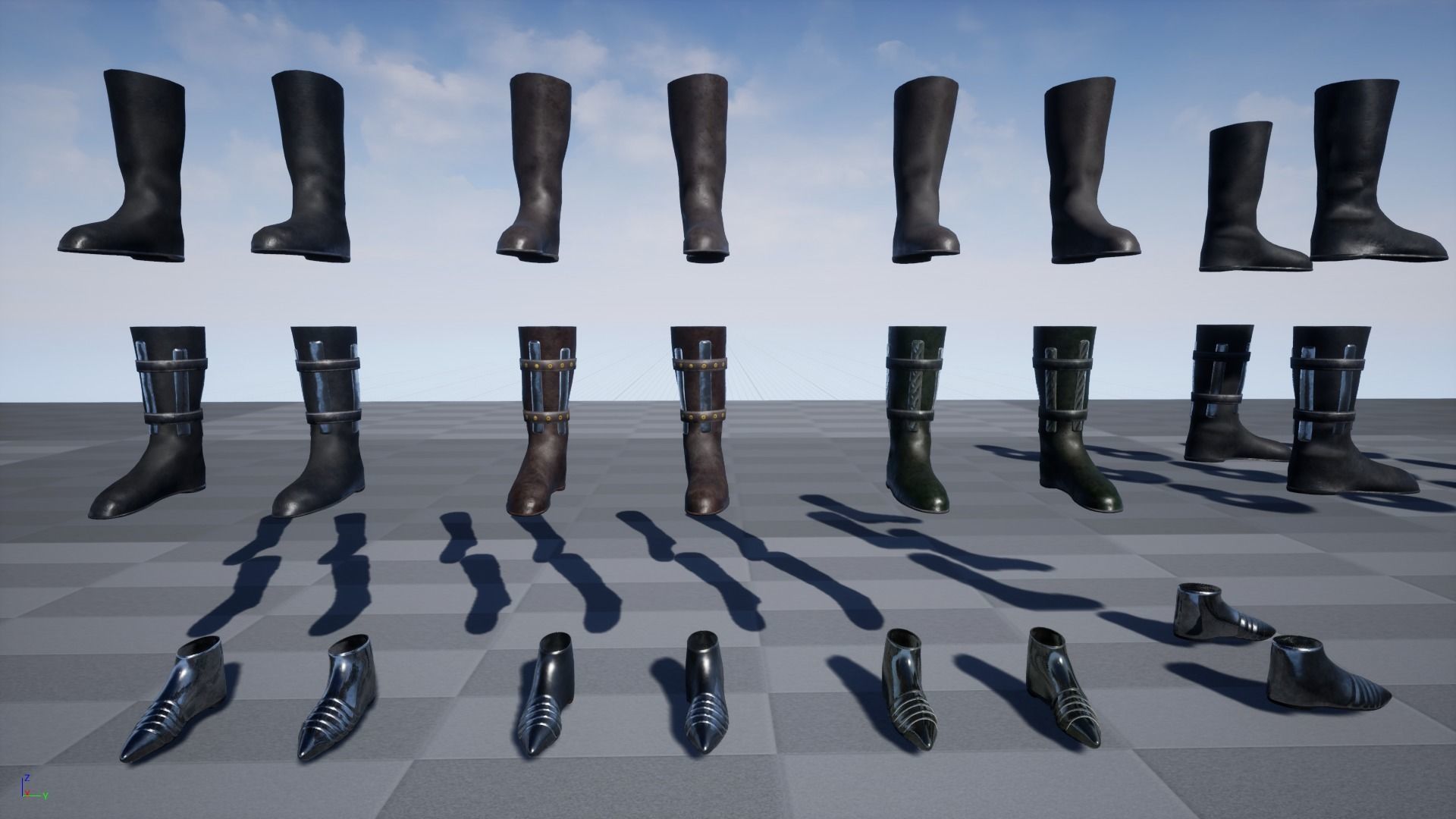 TAB Medieval Knight - 7 Low-poly 3D model_24