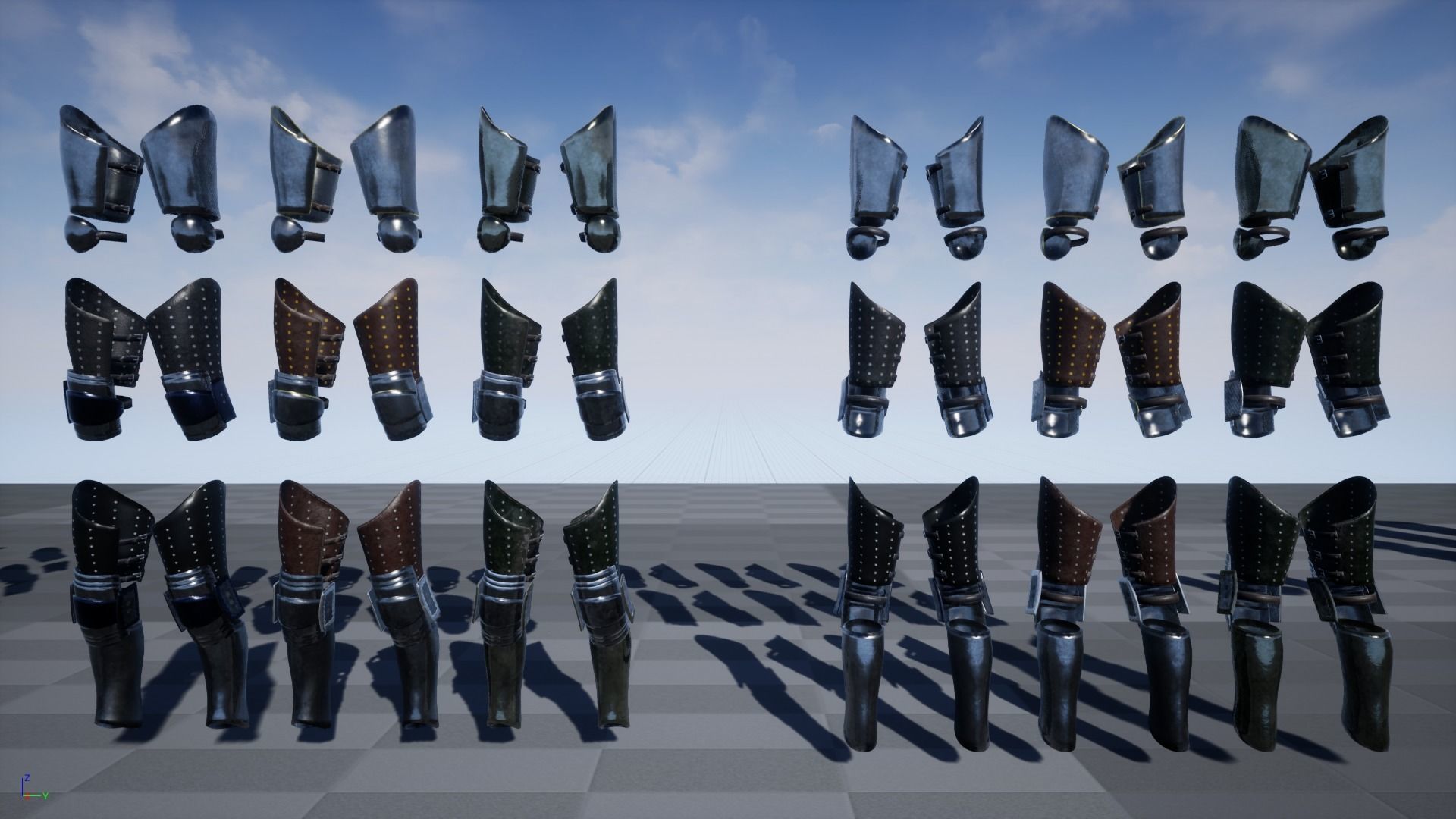 TAB Medieval Knight - 7 Low-poly 3D model_21