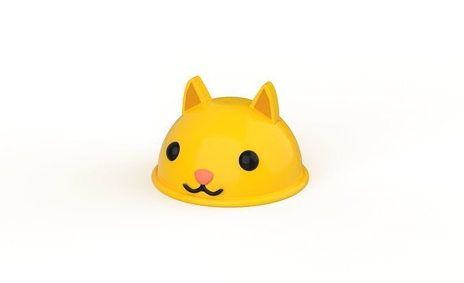 Cat Hat Cute Low-poly 3D model