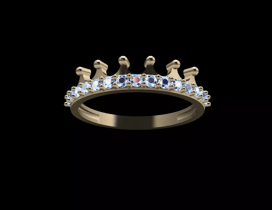 Women Ring 24 3D print model