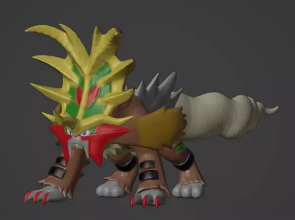 Gouging Fire 3D print model_0