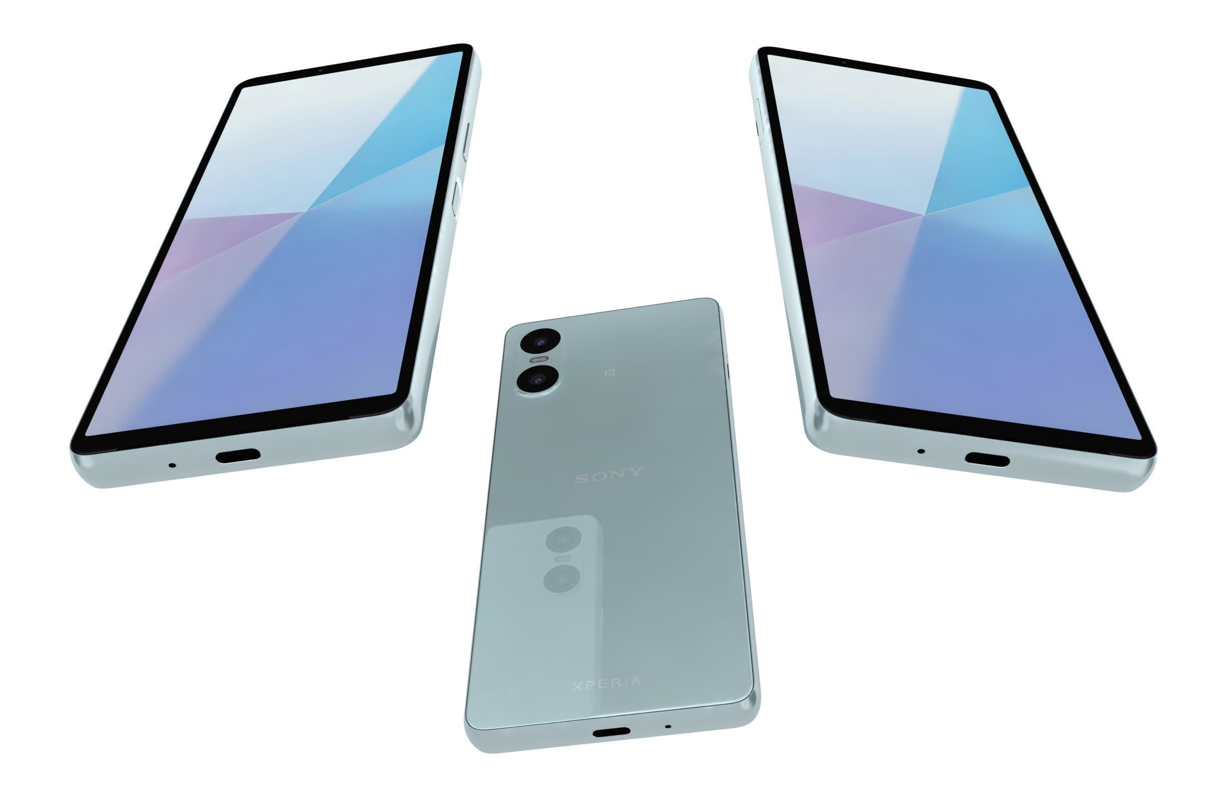 Sony Xperia 10 VI All Colors 3D model_3