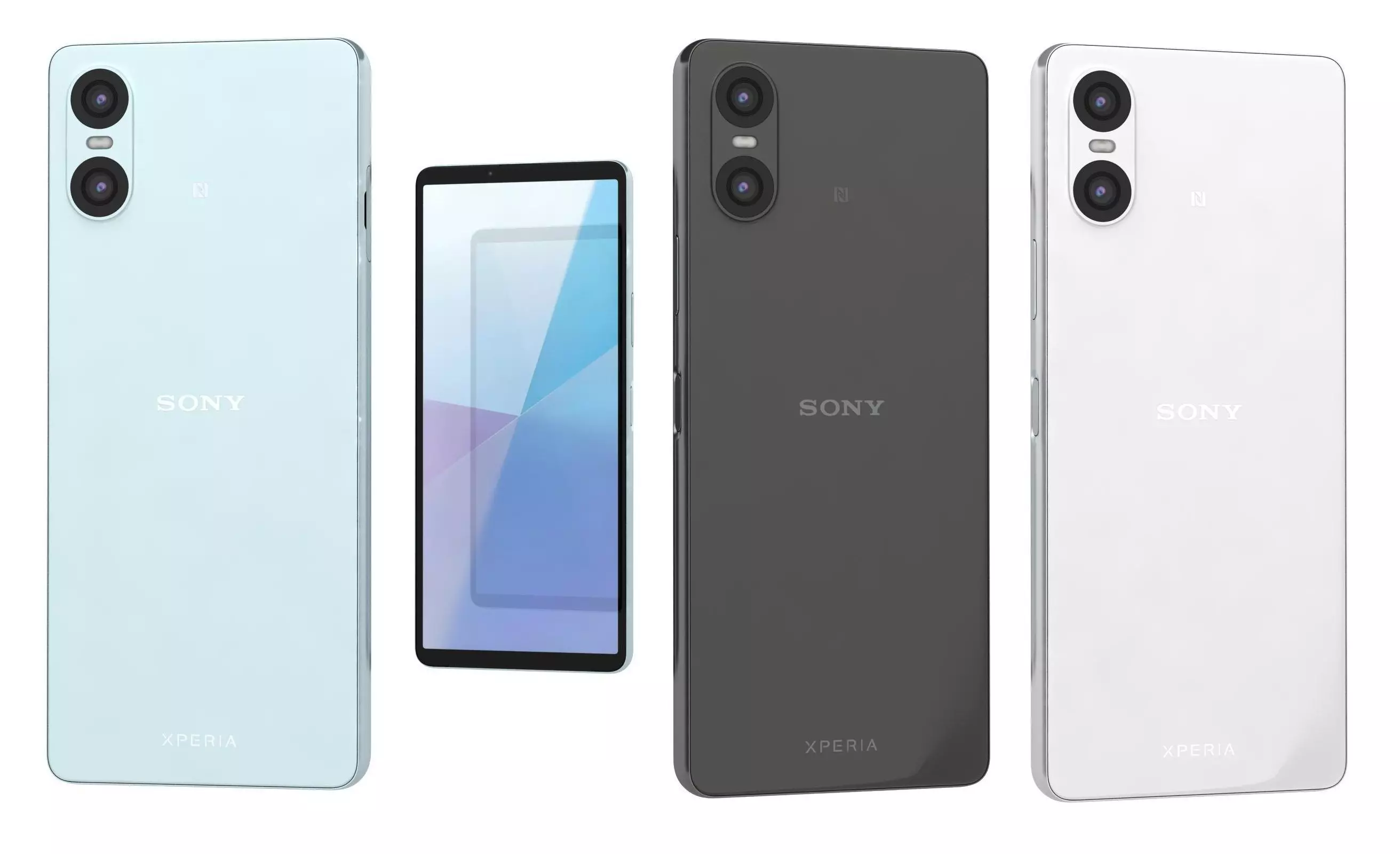 Sony Xperia 10 VI All Colors 3D model_0