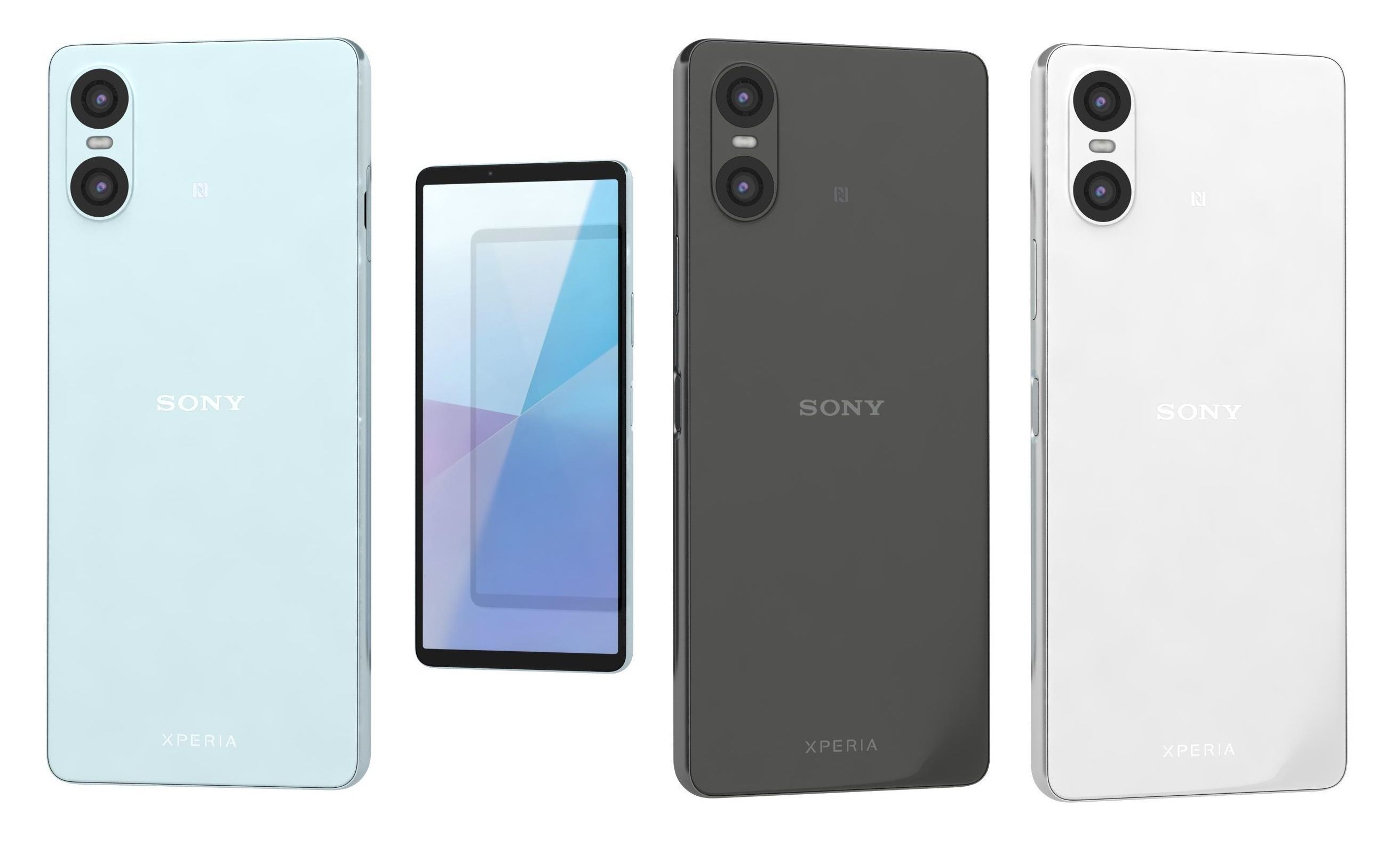 Sony Xperia 10 VI All Colors 3D model_24