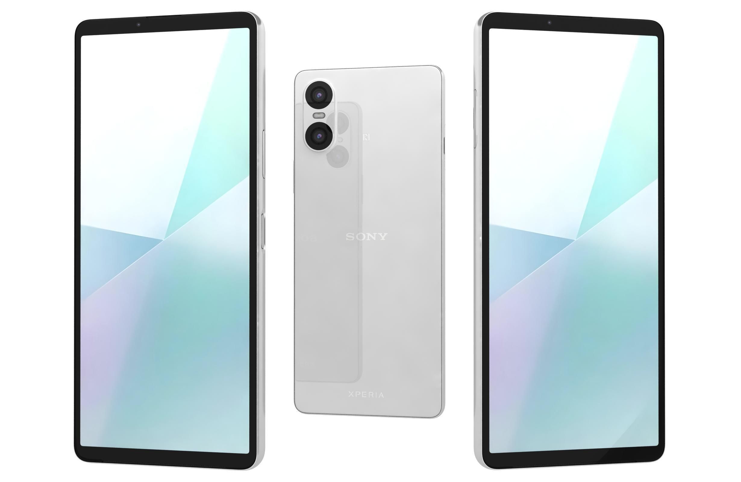 Sony Xperia 10 VI All Colors 3D model_11