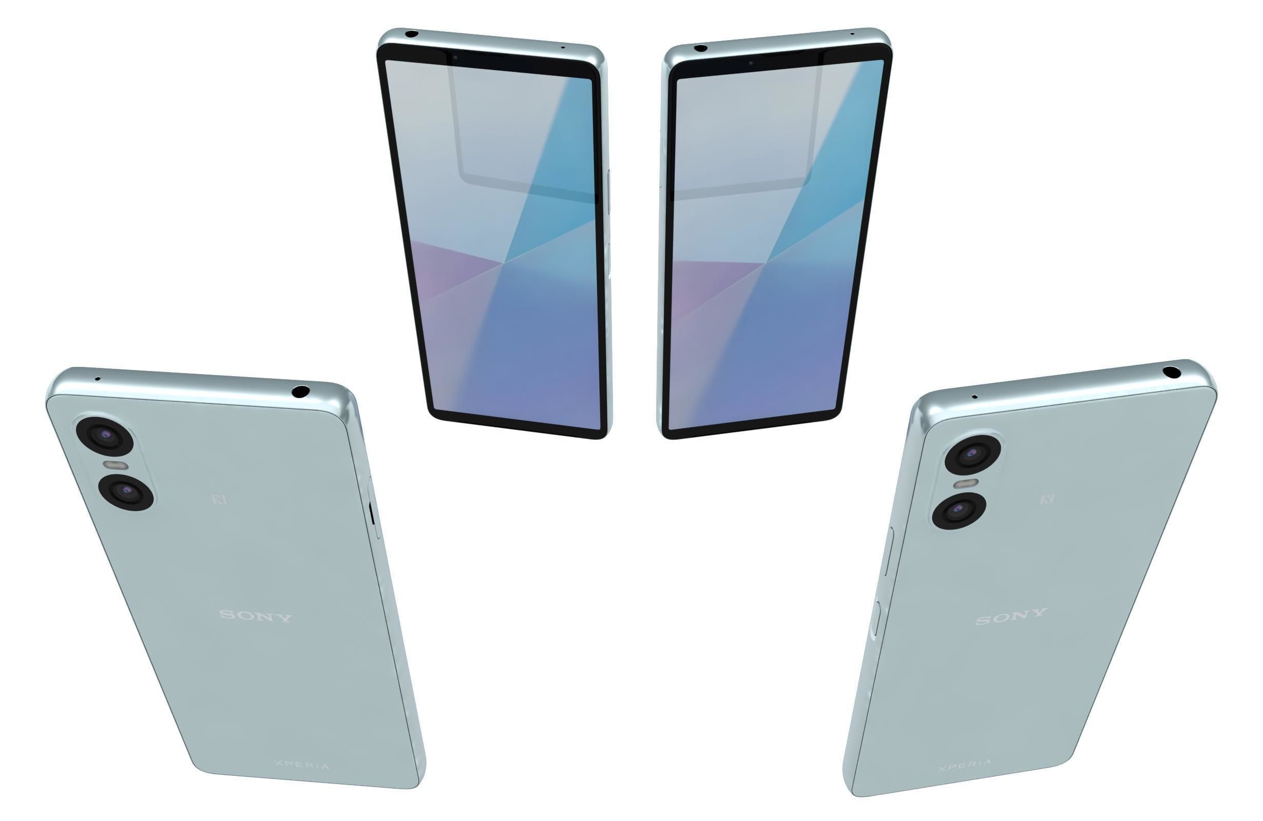 Sony Xperia 10 VI All Colors 3D model_5