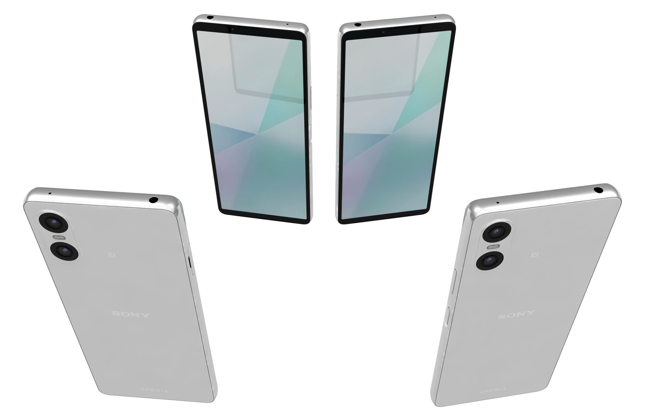 Sony Xperia 10 VI All Colors 3D model_15