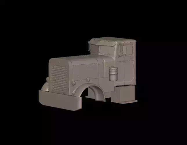 Peterbilt 281 1954 TRUCK 3D PRINT MODEL 3D print model