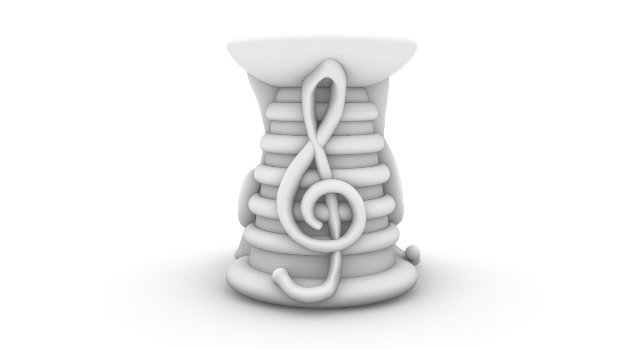 bardic inspiration dice tower 3D print model_4