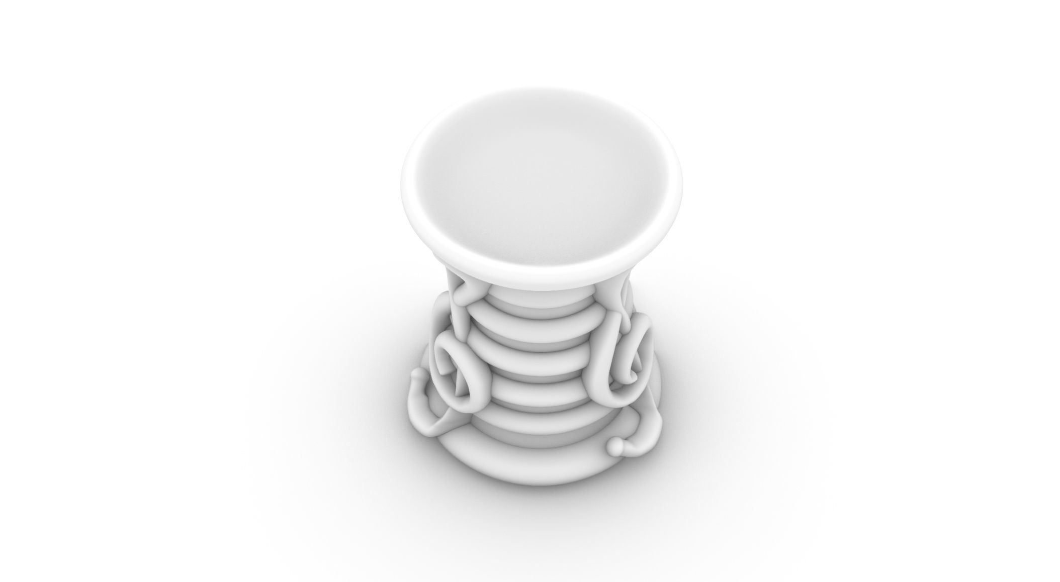 bardic inspiration dice tower 3D print model_3