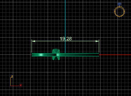 Amarillo Initial Pendant Letter V 3D print model_5