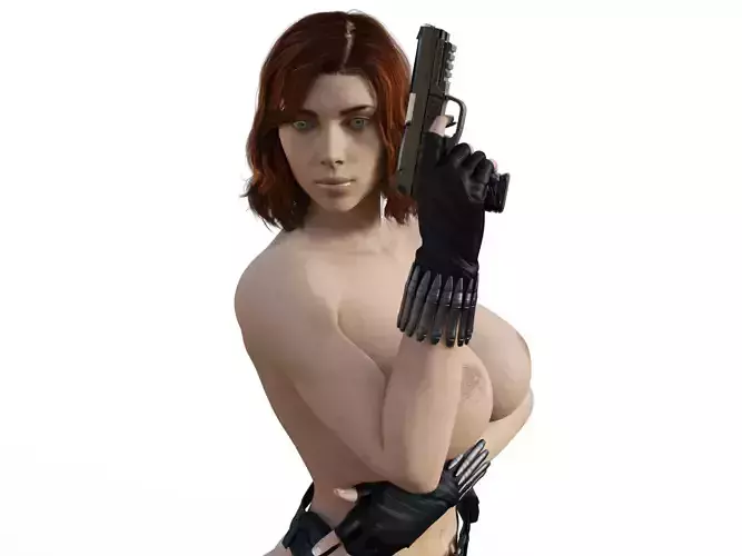 Black widow stand  3D print model