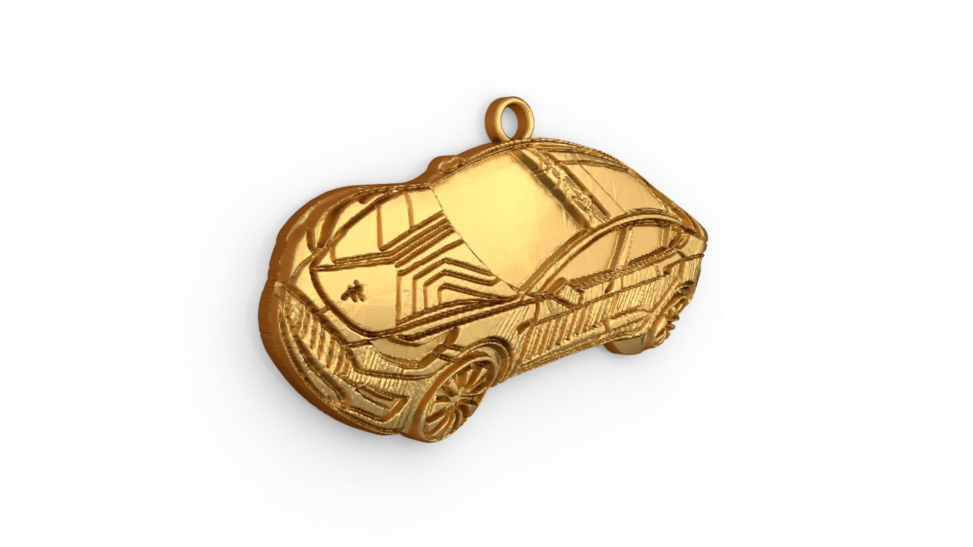 car pendant-04 printable jewelry 3D print model_2
