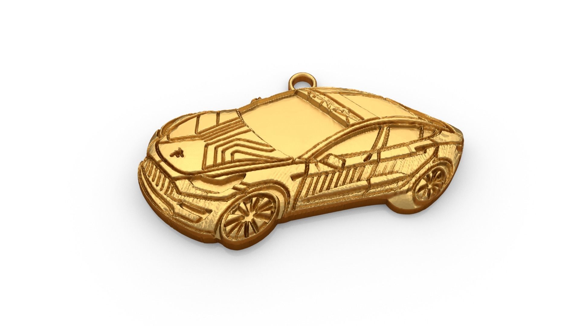 car pendant-04 printable jewelry 3D print model_4
