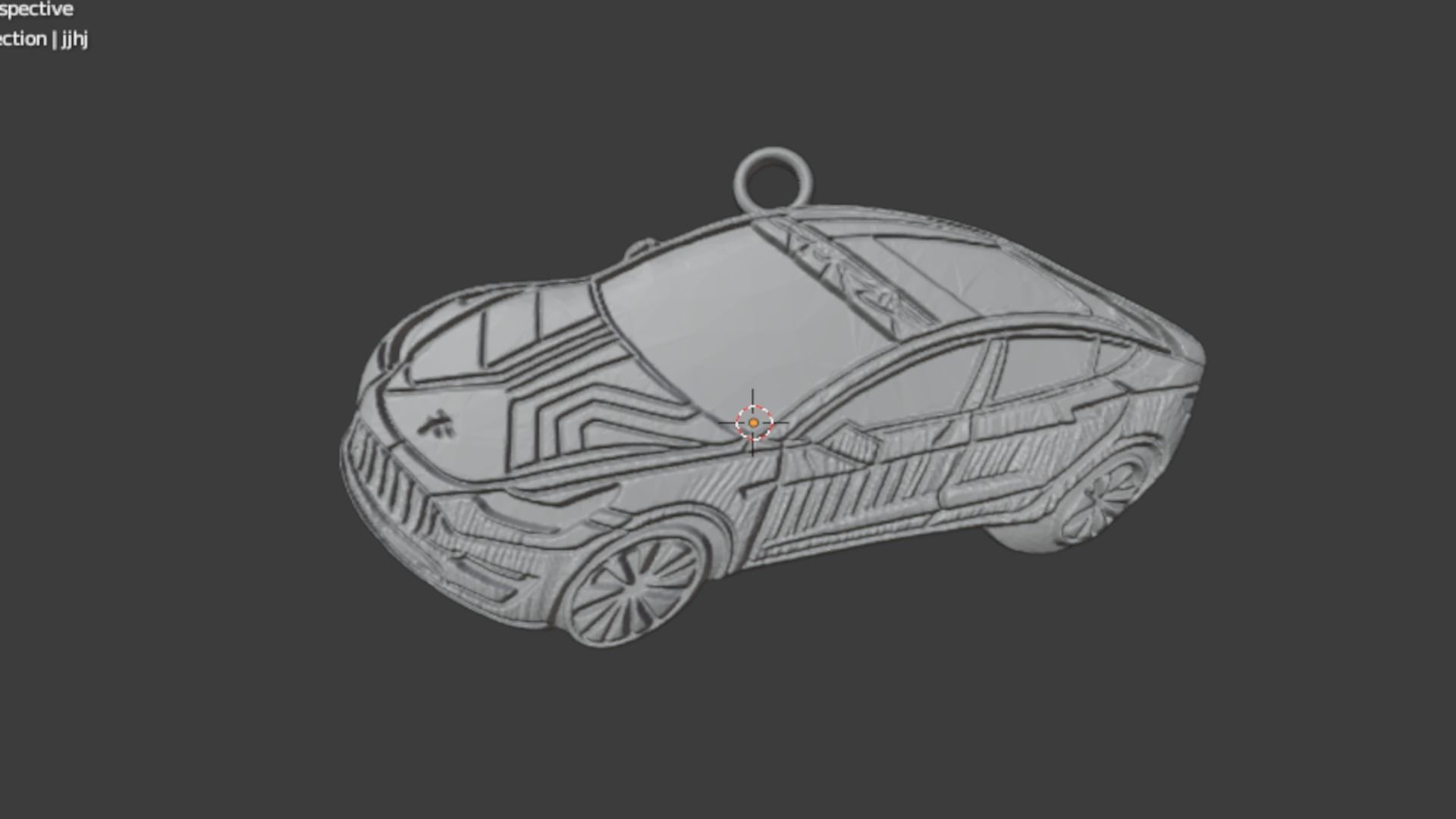 car pendant-04 printable jewelry 3D print model_7