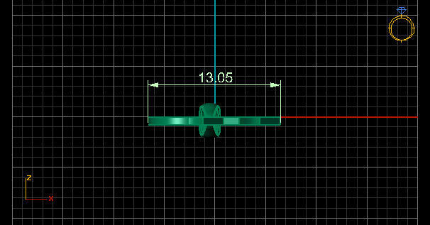 Olde English Pendant Letter A 3D print model_5