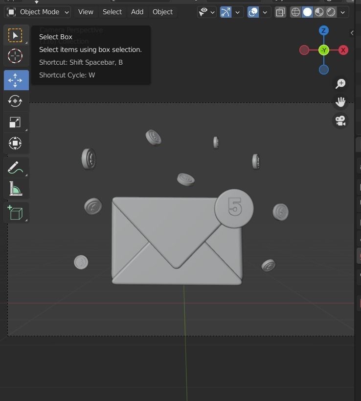 Business Idea 3d Illustration Icon Pack 3D model_13