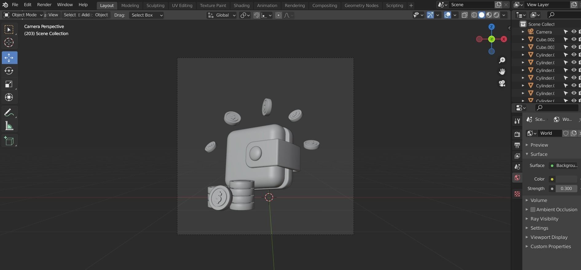Business Idea 3d Illustration Icon Pack 3D model_22
