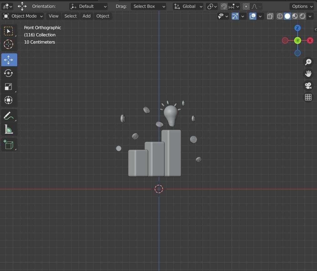 Business Idea 3d Illustration Icon Pack 3D model_15