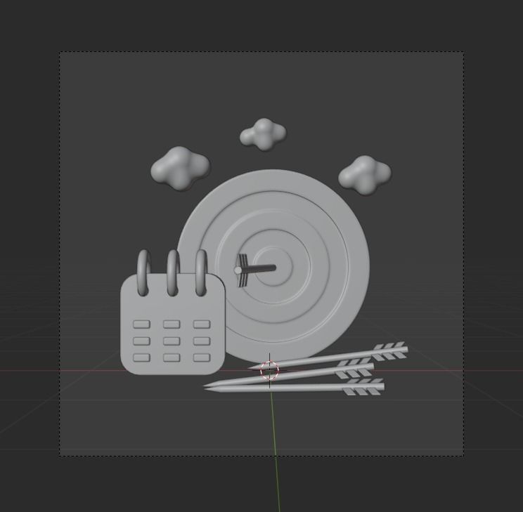 Business Idea 3d Illustration Icon Pack 3D model_37