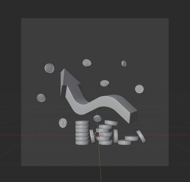 Business Idea 3d Illustration Icon Pack 3D model_7